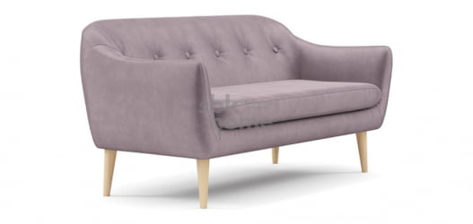 Диван Реймс ткань Saga Mango (800*1700*840) Коралловый, T1838591/60811/5