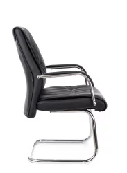 Кресло для посетителей Bond CF экокожа Черный