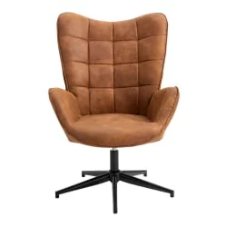 Кресло вращающееся Ирис Коричневый