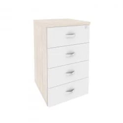 Тумба приставная ONIX O.TP-4 Денвер Светлый/Белый