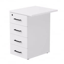 Тумба приставная с топом Everprof EVO 254Т1203 Белая