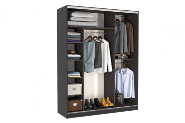 Шкаф-купе Бассо 7-600 07 SK-01B18 венге