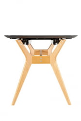 Стол раздвижной Нарвик Ceramic 140-180 Automatic Natur/Dark marble