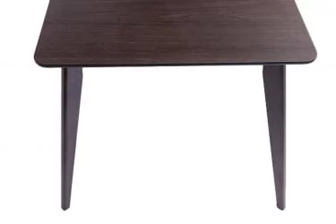 Стол обеденный Пегас Plus 120x75 Эмаль белая Морилка Орех