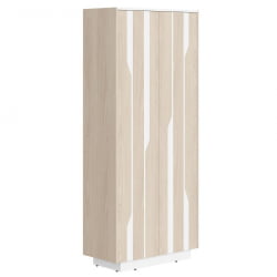 Шкаф высокий Line СФ-574204 Дуб светлый Белый