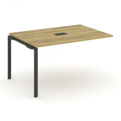 Проходной наборный элемент переговорного стола CONCEPT CN.NPRG-013 Дуб Винченцо Антрацит