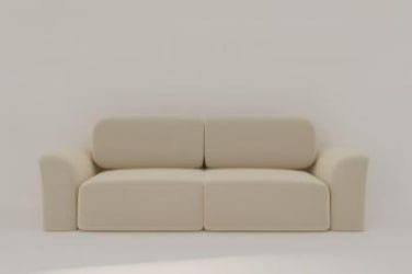 Зеленый диван Сольхейм (Berhouse) Цвет фасада: Азур рогожка; Тип: Прямой; Материал фасада: Микророгожка