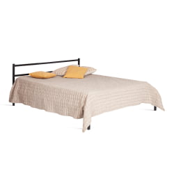 Кровать двуспальная Marco металл, 160*200 см, черный