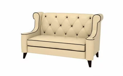 Диван с деревянными ножками Лорд Остин Крем Остин Умбер
