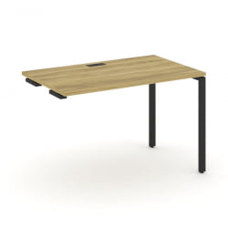 Стол приставка к опорным тумбам/шкафам CONCEPT CN.OSPR-002 Дуб Винченцо Черный