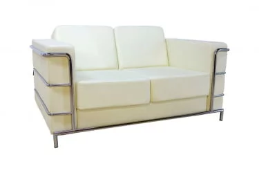 Белый диван Кватро Elephant textile legend Молочный