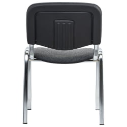 Офисный стул STAFF Iso Lite CF-008, хром, ткань серая (С-71)