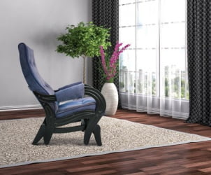 Кресло-глайдер Модель 708 венге / Verona Light Grey