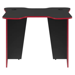 Игровой компьютерный стол SKILLL SKL 100CB антрацит/красный