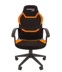 Геймерское кресло CHAIRMAN ДРАЙВ (GAME) 9 Новое (NEW) Черный-оранжевый