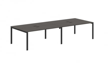 Бенч-система 4-местная EDIS EUWST 3513 Мокко Черный