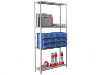 Металлический стеллаж МС Стандэрт 185КД/70кс30/4 / MS Standart 185KD/70x30/4