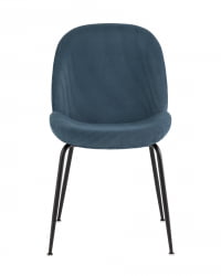 Стул Beetle велюр Голубой