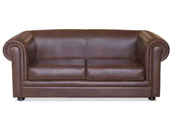 Диван двухместный Версаль Темно-коричневая