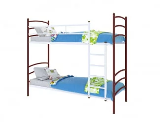 Кровать-чердак Милана Duo 900х2000 Медная шагрень