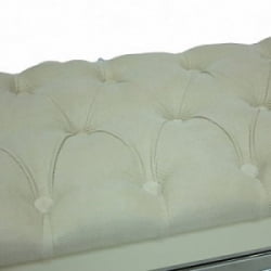 Банкетка Грейс Молочный дуб Кремовый