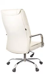 Кресло для руководителя Everprof Kent TM Экокожа Кремовый