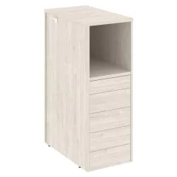 Тумба 5 ящиков TIP-ON завершающая, правая ONIX O.R-TV-5TIP(R) Денвер Светлый