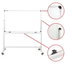 Доска магнитно-маркерная BRAUBERG PREMIUM на стенде 100х150 см