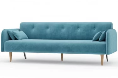 Диван трёхместный Бьерн ЛД 307.010.000 Светло-голубой