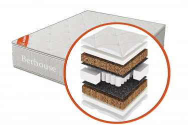 Матрас Mega кокос 20 (Berhouse) Размер: 1800х2000 мм