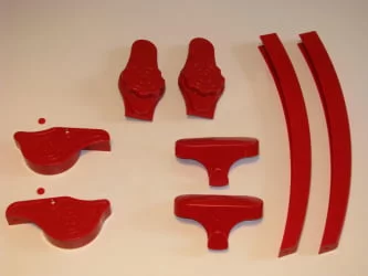 Комплект цветного пластика к парте Element 1 Красный