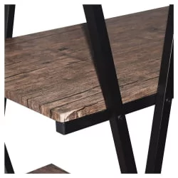 Стол на металлокаркасе BRABIX LOFT CD-004 Мореный дуб