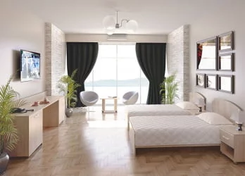 Зеркало настенное LIGHT С-З-80 Акация Лорка