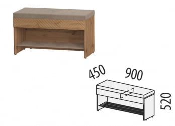 Банкетка Монако 402.05