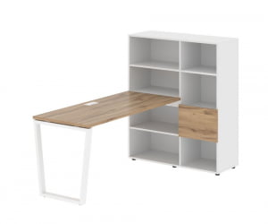 Рабочая станция EDIS EVRST 1115 Дуб Денвер светлый Белый Белый