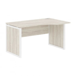 Стол письменный правый XTEN-QP XQPCET 149 R Сосна Эдмонт Белый