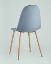 Стул Валенсия рогожка Голубой