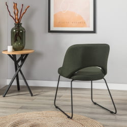 Кресло Lars темно-зеленый/Линк