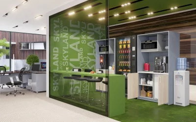 Мини-кухня SCB 120.1 Дуб сонома светлый Металлик