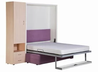 Кровать-трансформер Смарт 1 3-в-1 левый 1400 Ясень шимо темный