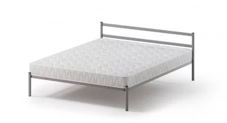 Кровать Метта 1600x2000 Серая