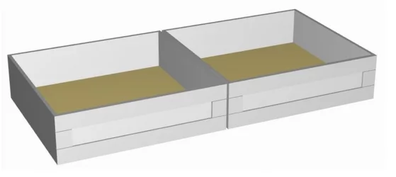Ящики выкатные RooRoom VK-88р Розовые