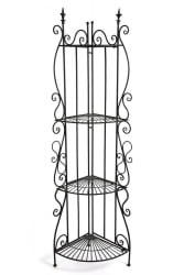 Этажерка Secret De Maison 001 стальной сплав, 50х35х160см, черный