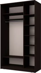 Шкаф-купе эконом Хит-23-17-15 Аруба Венге