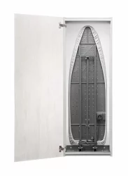 Шкаф со встроенной гладильной доской Iron Slim Print (левый) Беленый дуб