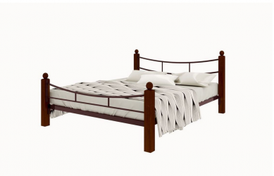 Кровать София Lux plus 1400х1900 Медная шагрень