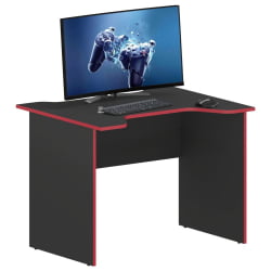 Игровой компьютерный стол SKILLL SKL 100CA антрацит/красный
