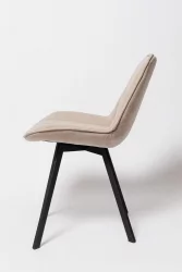Стул К 21 black Бежевый (PС 12\ч)