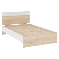 Кровать Алиса(L26)1247х903х2063(ДСС-Белый)