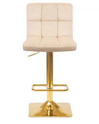 Стул барный DOBRIN GOLDIE (бежевый велюр (MJ9-10)) 2 шт